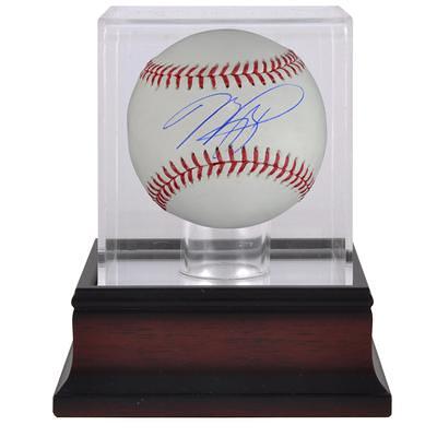 Mike Piazza New York Mets Autographed Baseball and Mahogany Display Case -  Yahoo Shopping