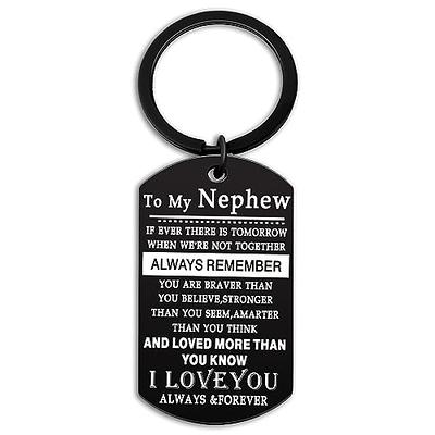 I Love You Forever Inspirational Keychain Best Father Mother Son Daughter  Gift Family Member Key Rings