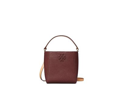 Tory Burch Mcgraw Die Cut Small Bucket Bag