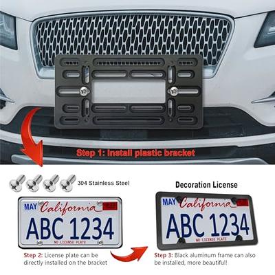 How To Install A Licence Plate Cover On Your Car 