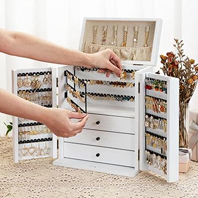 Poyilooo Jewelry Box Organizer, Large Jewelry Boxes for Women