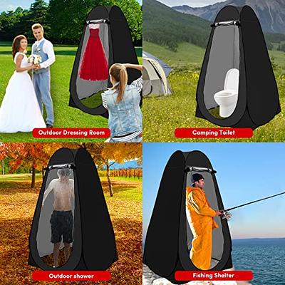 Pop Up Privacy Tent Foldable Outdoor Shower Toilet Tent Portable Clothes  Changing Room Camping Shelter with Carry Bag for Camping Hiking Beach Picnic