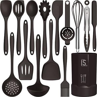 M KITCHEN Silicone Spatula Set - Heat Resistant & BPA Free - 4 Piece  Nonstick Rubber Spatulas, Spoonula, Jar Scraper for Cooking, Baking,  Mixing, Frosting - Dishwasher Safe Kitchen Utensils - Yahoo Shopping