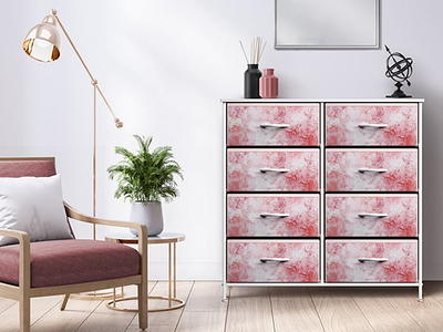 Sorbus Dresser with 8 Drawers - Furniture Storage Chest Tower Unit for  Bedroom, Hallway, Closet, Office Organization Steel Frame, Wood Top, Easy  Pull