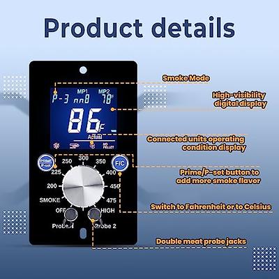 Upgraded Digital Control Board for Pit Boss Wood Smoker Replacement Parts  Thermostat Kit Compatible with Pit Boss