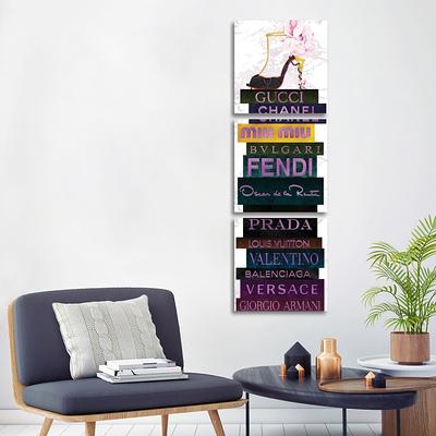 Fashion Books Art - LV Wall Decor