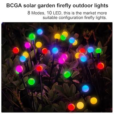 Rikuy Solar Christmas Lights Outdoor Decorations, Waterproof Solar Globe  Lights for Outside Decorative Steady Warm & 7 Color Changing for Christmas  Tree Yard Garden Pathway Party Decor, 5 Pack - Yahoo Shopping