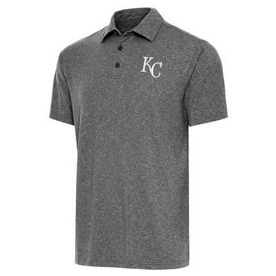 Women's Antigua Charcoal Kansas City Royals Logo Legacy Pique Polo - Yahoo  Shopping