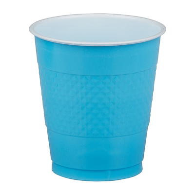 Green Plastic Cups - 12oz - 20 Pack