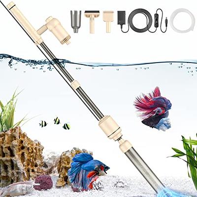  Laifoo 25ft Aquarium Vacuum Gravel Cleaner Fish Tank Cleaner  Siphon Water Changer : Pet Supplies