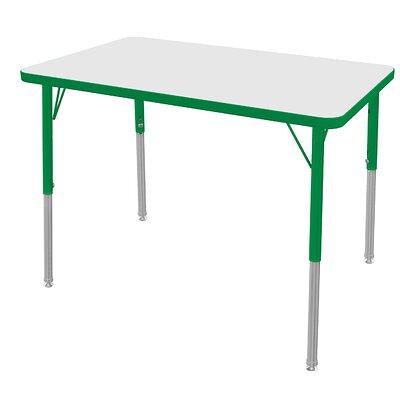 Adjustable Height Horseshoe Activity Table - 60W x 66L