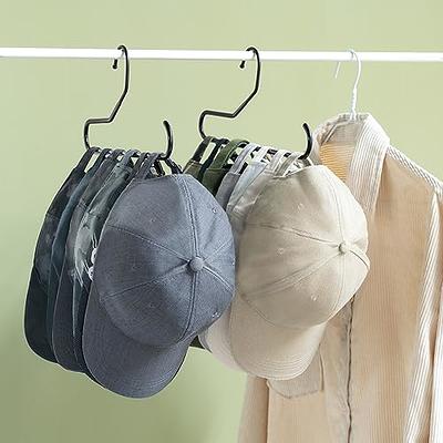 20-Pack Adhesive Hat Hooks for Baseball Caps: No-drilling hat racks for wall  or door. Strong hat holder organizer for convenient storage in closets and  doorways