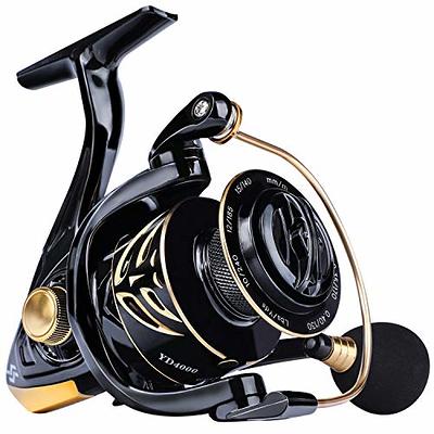 Sougayilang Spinning Reel,12+1 Stainless BB Fishing Reel,Ultra Smooth  Powerful, Lightweight Graphite Frame, CNC Aluminum Spool for Saltwater  Freshwater-1000G - Yahoo Shopping