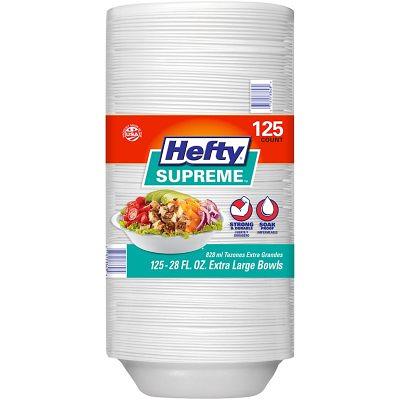 Hefty Supreme Extra Large Foam Bowls (28 oz, 125 ct.) - Yahoo Shopping