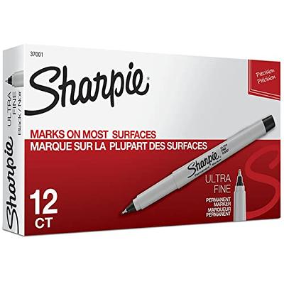 Sharpie Permanent Markers, Fine Tip, Assorted, 5/Pack (30653)