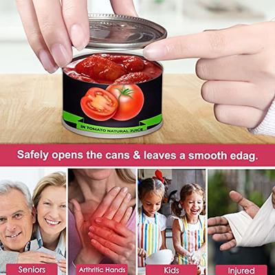 Electric Can Opener, One Touch Can Opener Electric Easy Open Any Can Size,  Food-Safe Automatic Can Opener Smooth Edge, Best Kitchen Gadgets Electric  Can Openers for Kitchen Seniors with Arthritis - Yahoo