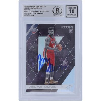 Zion Williamson New Orleans Pelicans Autographed 8 x 10 Dunk in Red  Jersey Photograph