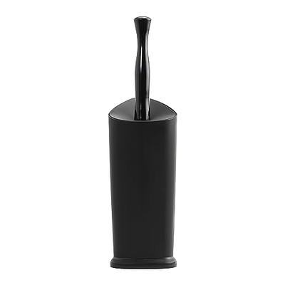 uptronic Toilet Brush and Holder 2 Pack, Toilet Brush with Ventilated  Holder, Toilet Bowl Brush with Long and Large Handle for