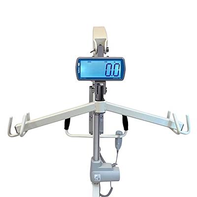 Adamson A24 Scales for Body Weight - Up to 350 lb, Anti-Skid Rubber Surface, Extra Large Numbers - High Precision Bathroom Scale Analog - Durable Wit