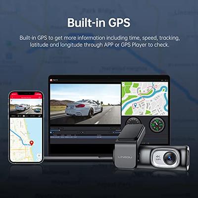 Dash Cam WiFi 2.5K 1440P Front Dash Camera for Cars, E-YEEGER Car Camera  Mini Dashcams with App, Night Vision, 24H Parking Mode, G-Sensor, Loop