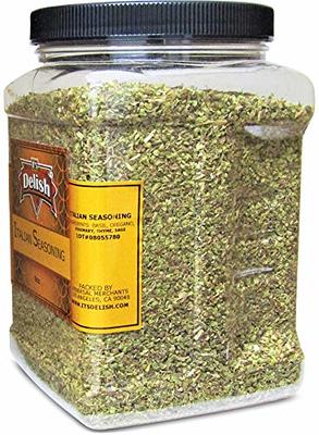 Gourmet Italian Seasoning By It's Delish – 9 OZ Jumbo Reusable Container  Jar – All Natural Blend of Dried Herbs – Aromatic Italian Seasoning - Yahoo  Shopping