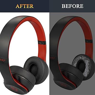 Link Dream Beats Studio 3 Ear Pads Replacement Ear Cushions Memory Foam  Earpads Cushion for Beats Studio 2 Studio 3 (Black)