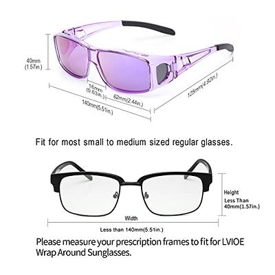  GEGURI Fit Over Glasses Sunglasses for Women Men