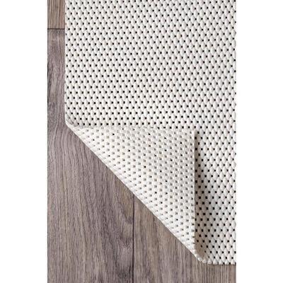 Nevlers 2' x 10' White Non Skid Dual Surface Non-Slip Rug Pad