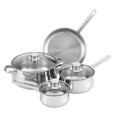 BergHOFF Belly Shape 12-Piece Stainless Steel Cookware Set