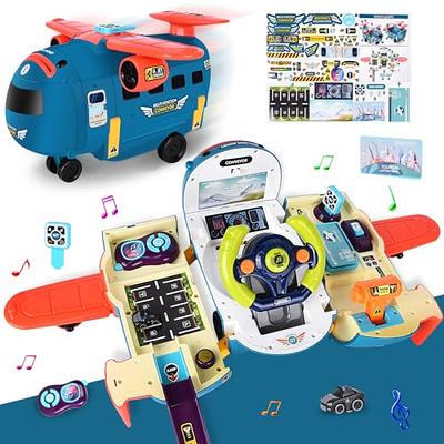 AoneFun Toddler Stickers Robot, Martians, Car, Vehicles Stickers