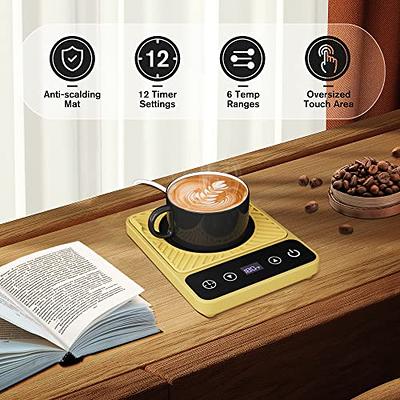 Coffee Mug Warmer with Auto-Off Timer, Coffee Warmer for Desk with