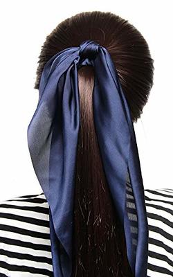  1PC Satin Hair Bows for Women Large Hair Barrettes