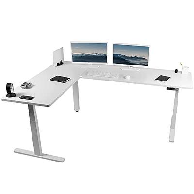 VIVO Electric 60 x 30 Stand Up Desk, Black Concealed Cable Table