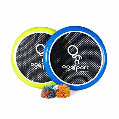 DEAYOU 6 Pack Toss Catch Game Set, 6 Disc Paddles 6 Balls 1 Storage Bag and  1 Mesh Bag for Children, Family, Adult, Lawn - Yahoo Shopping