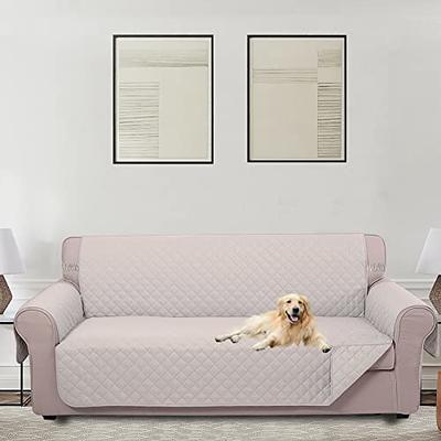 U-NICE HOME Reversible Sofa Cover Couch Cover for Dogs with Elastic Straps  Water Resistant Furniture Protector for Pets Couch Cover for 3 Cushion Couch  (Sofa, Beige/Beige) - Yahoo Shopping