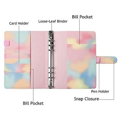 2 Set 6 Tabs A7 Clear PP Cash Envelopes Dividers Zipperless Loose Leaf 6  Hole A7 Budget Binder Pockets 12 Sheets Index Envelopes for Budgeting Money  Bills Organizer - Yahoo Shopping