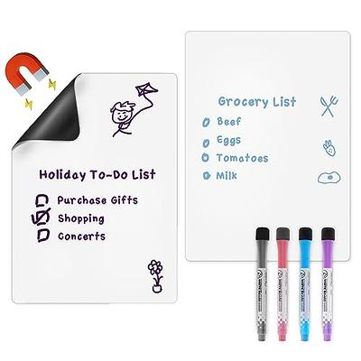 Dry Erase Board Sticker-Whiteboard Stickers-8.3''x11.7'' Washable+Removable  Dry Erase Sheets-Reusable Dry Erase Paper-Dry Erase Sticker for