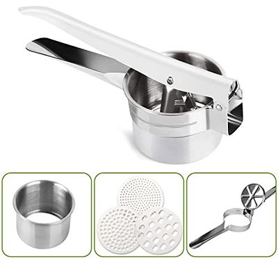 Potato Ricer, Stainless Steel Potato Masher, Ricer Press for Puree Fruit  Utensil