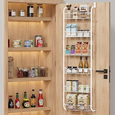 Over the Door Pantry Organizer, Heavy Duty Metal Door Organizer