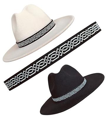 GRNUS Hat Bands for Women Fedora Hat Men Cowboy Cowgirl Hats Handmade Men  Belt Accessories Rope Belt (Braid + Gemstone) - Yahoo Shopping