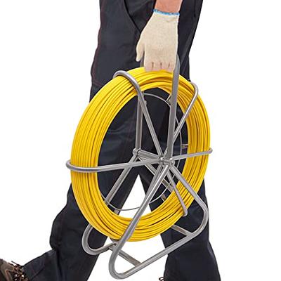 50 FT Wire Fishing Kit Fiberglass Connectable Fish Tape Wire