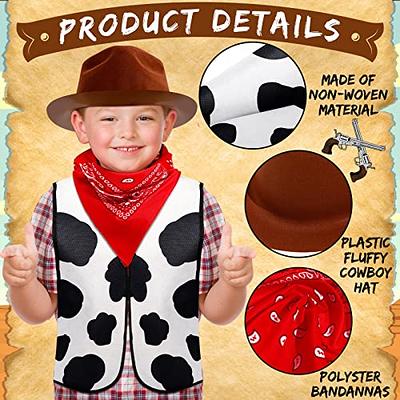 Kids Western Cowboy Cowgirl Pants Wild West Cow Print Tassels Trousers  Halloween Cosplay Costume for Boys Girls