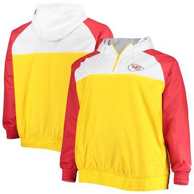 Men's Nike Red/Gold Kansas City Chiefs Sideline Player Quarter-Zip Hoodie Size: Small