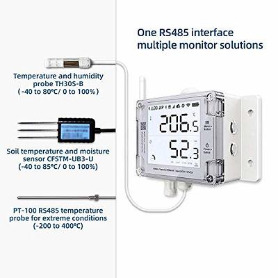 UbiBot WS1 Pro WiFi Temperature Humidity Sensor,Wireless Thermometer Hygrometer
