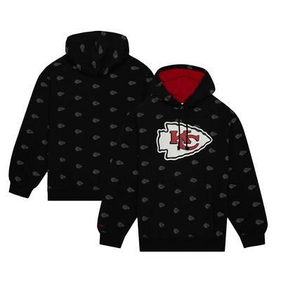 Mitchell & Ness San Francisco 49ers All Over Print Fleece Crew SWEATSHIRT  Grey - GREY HEATHER