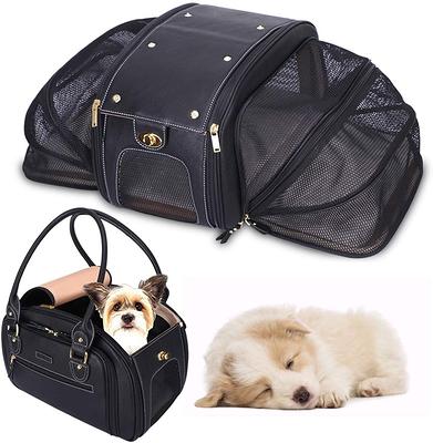 Expandable Pet Carrier Airline Approved Underseat TSA Approved Carrier