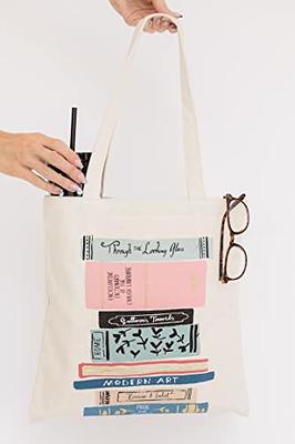 Kate Spade New York Canvas Tote Bag with Interior Pocket