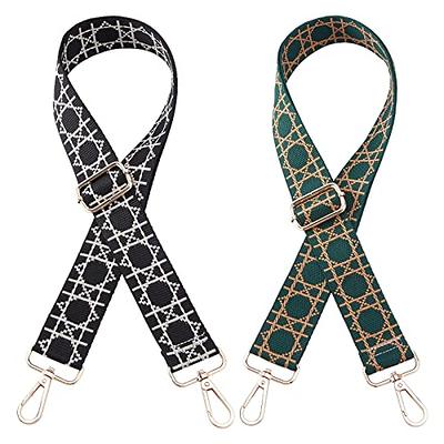 PH PandaHall 2pcs Wide Shoulder Strap 1.5” Adjustable Bag Strap Replacement  Geometric Jacquard Embroidery Strap Crossbody Bag Straps for Handbag  Crossbody Shoulder Bags Canvas Purse - Yahoo Shopping