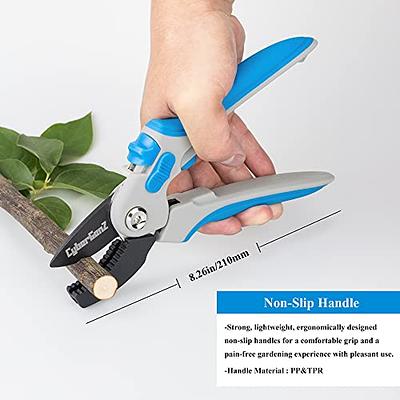 Pp Anti-Slip Grip Handle Pruning Shears Bonsai Scissors for Garden