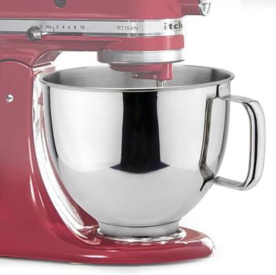  KitchenAid KSM150PSER Artisan Tilt-Head Stand Mixer with  Pouring Shield, 5-Quart, Empire Red: Electric Stand Mixers: Home & Kitchen